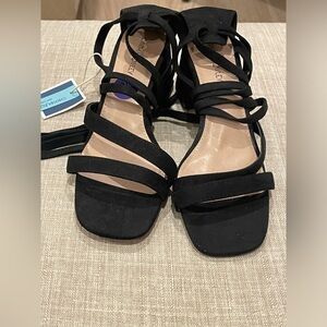 Cynthia Rowley Black Strappy Dress Shoes